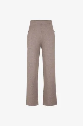 Pantalon droit en cachemire