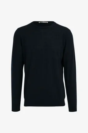 Pull en cachemire fin à col rond